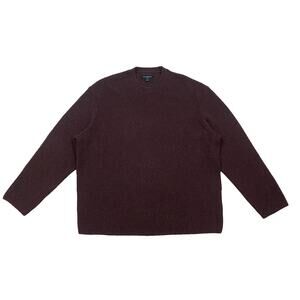 Allsaints Jensen Crew Wool Blend Knit Sweater Men's L